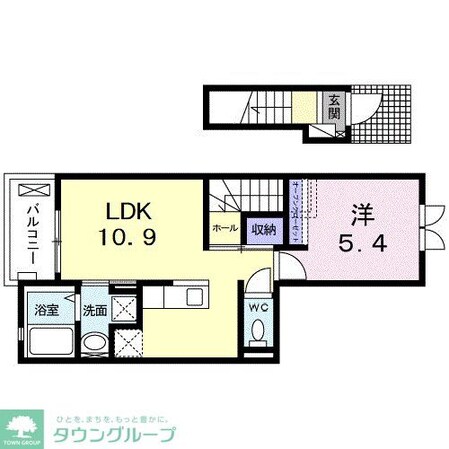 グランディールの物件間取画像